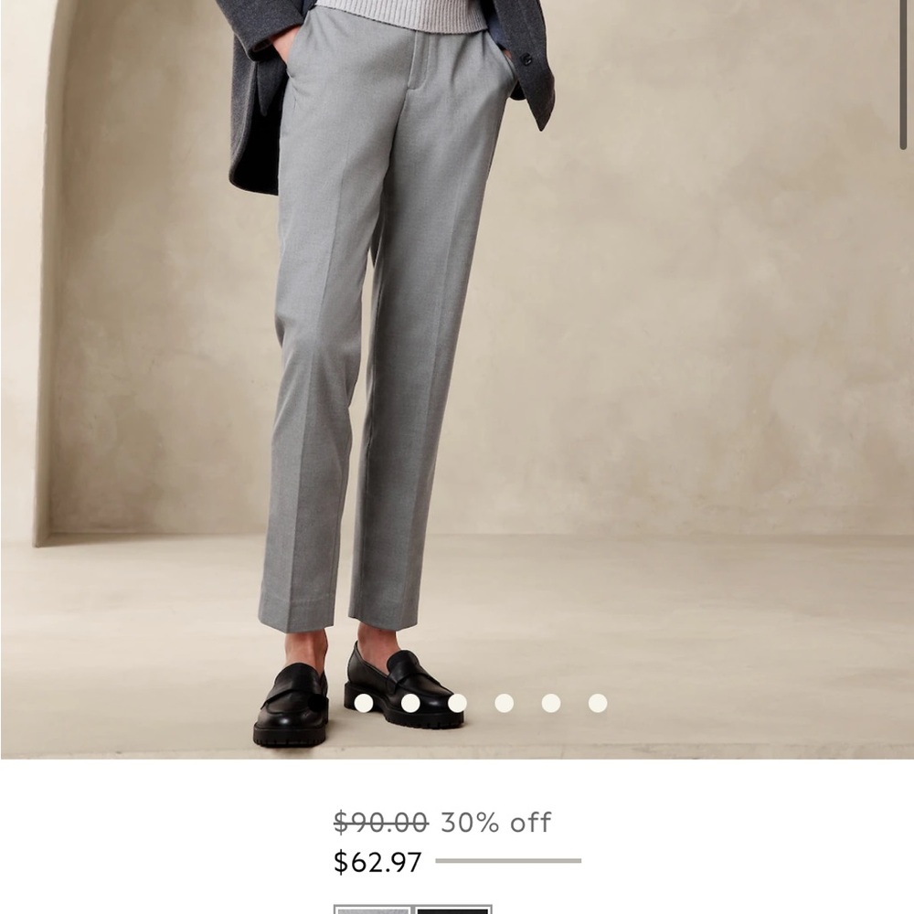 Curvy Ryan trouser Banana Republic Factory